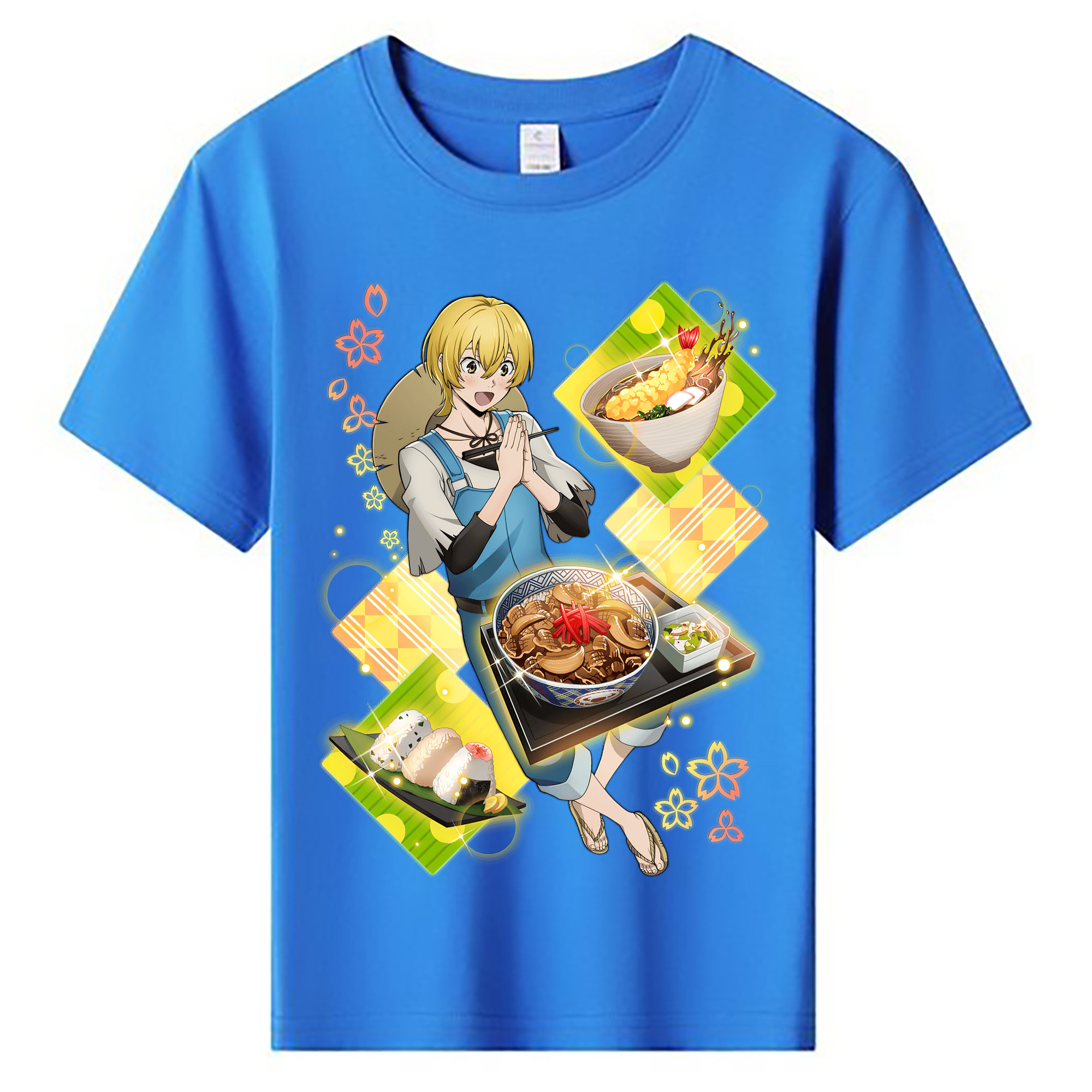 （画像用） 文豪ストレイドッグス Bungo Stray Dogs 綿100％キッズTシャツ（フロントプリント）